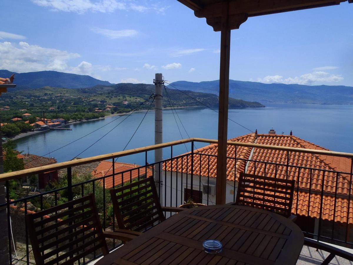 Grand View Kimon Villa Mithimna Bagian luar foto