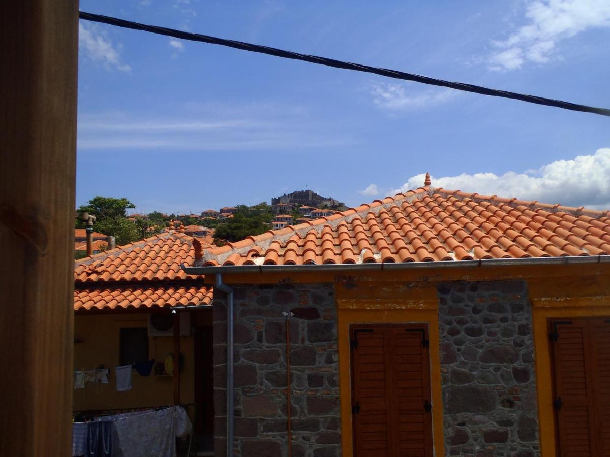 Grand View Kimon Villa Mithimna Bagian luar foto